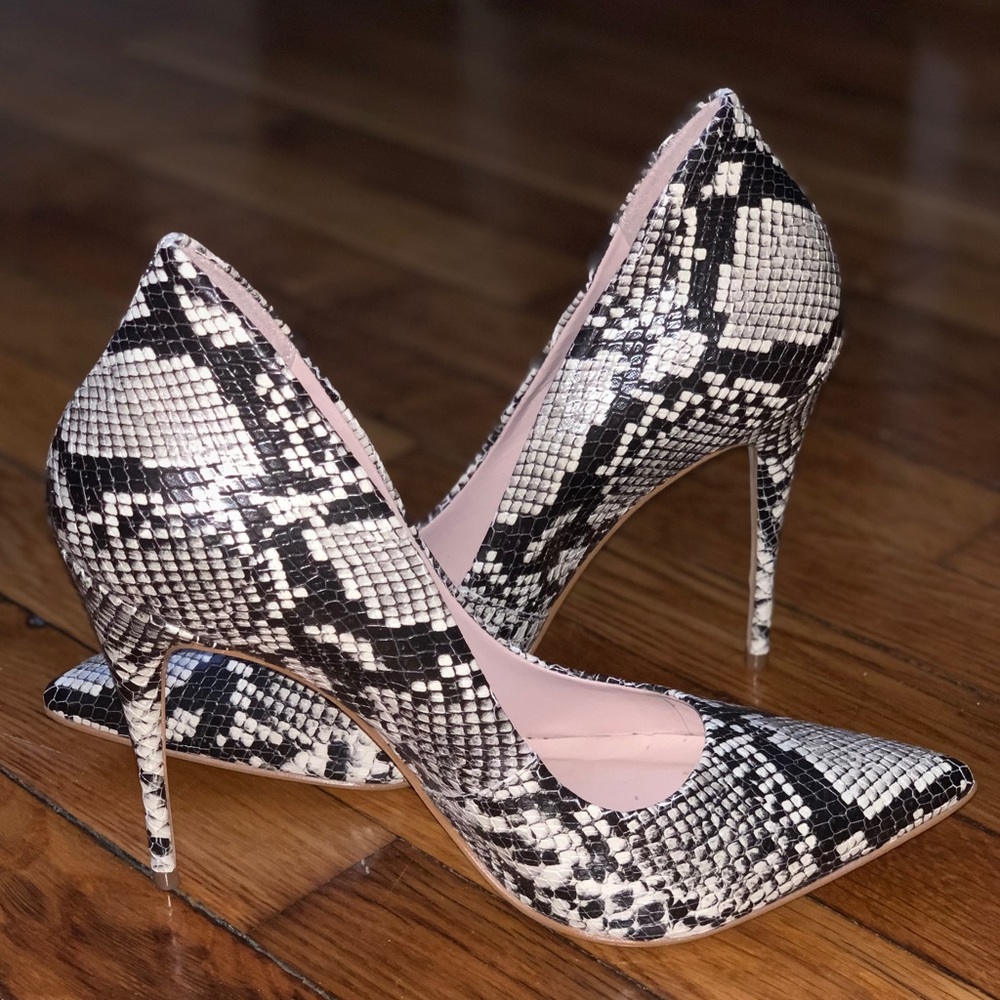 👠Aldo Snakeskin Print Stilettos — Sz 9.